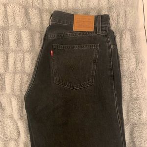 Levi’s High Rise Dad Jeans, black